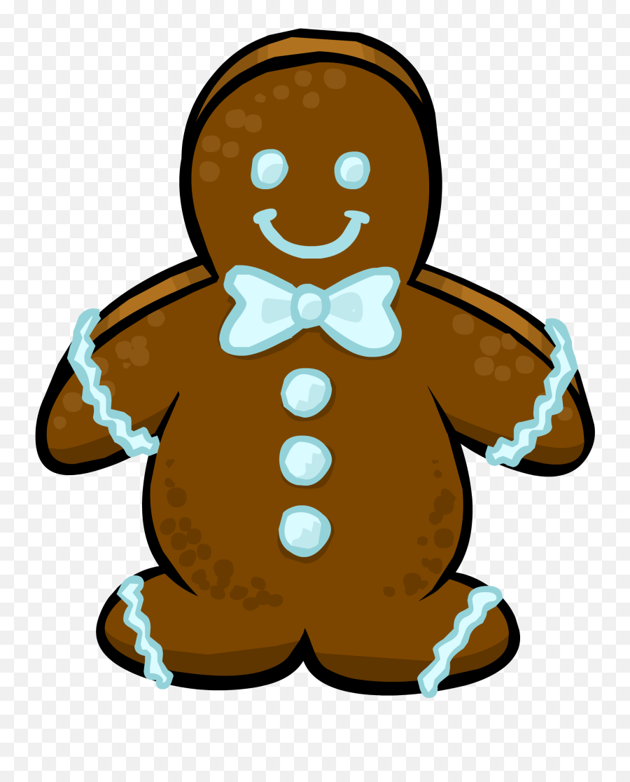 Gingerbread Man Png - Gingerbread Man Club Penguin Gingerbread Man Transparent Animated,Gingerbread Png