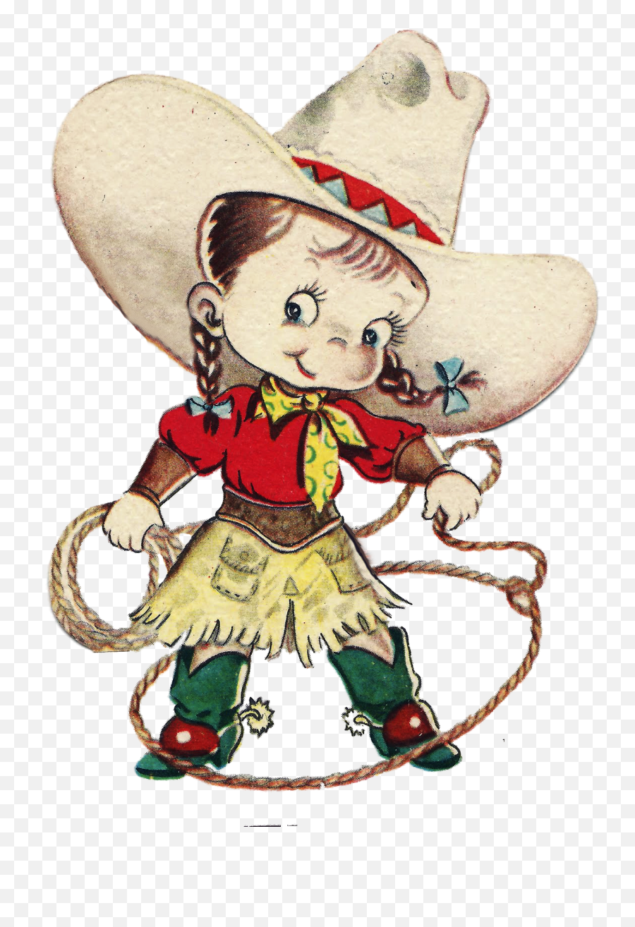 Vintage Cowgirl Clipart - Yee To My Haw Transparent Vintage Cowgirl Clipart Png,Cowgirl Png