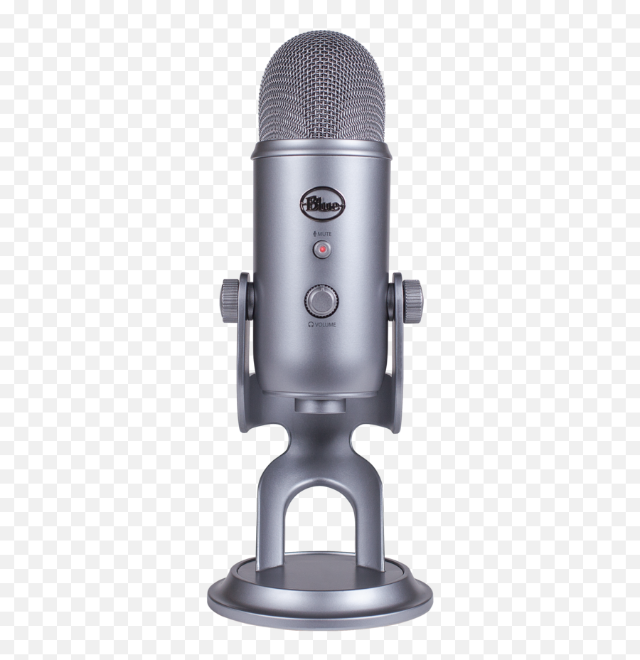Transparent Mic Old Timey - Recording Microphone Blue Yeti Space Gray Png,Old Microphone Png