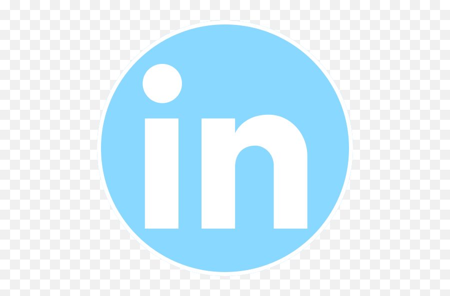 Linkedin Logo Free Icon Of Social Circles - Dot Png,Linkedin Logo Png