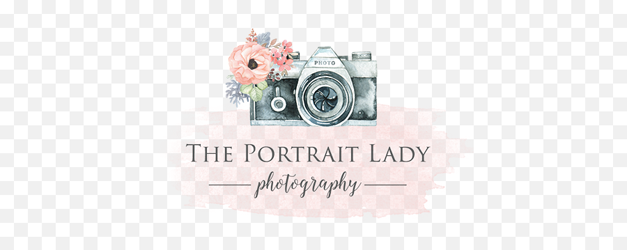 Download The Portrait Lady Photography Logo - Mirrorless Camera Watercolor Png,Camera Lens Logo