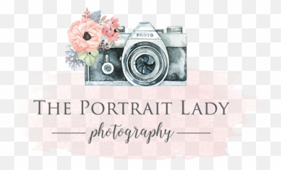 Download The Portrait Lady Photography Logo - Mirrorless Camera Watercolor Png