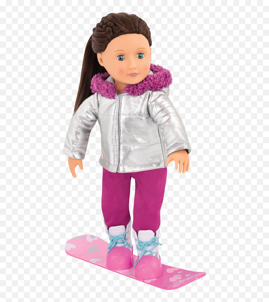 Chill - Inch Dolls Our Generation Our Generation Doll Snowboard Png,Snowboard Png