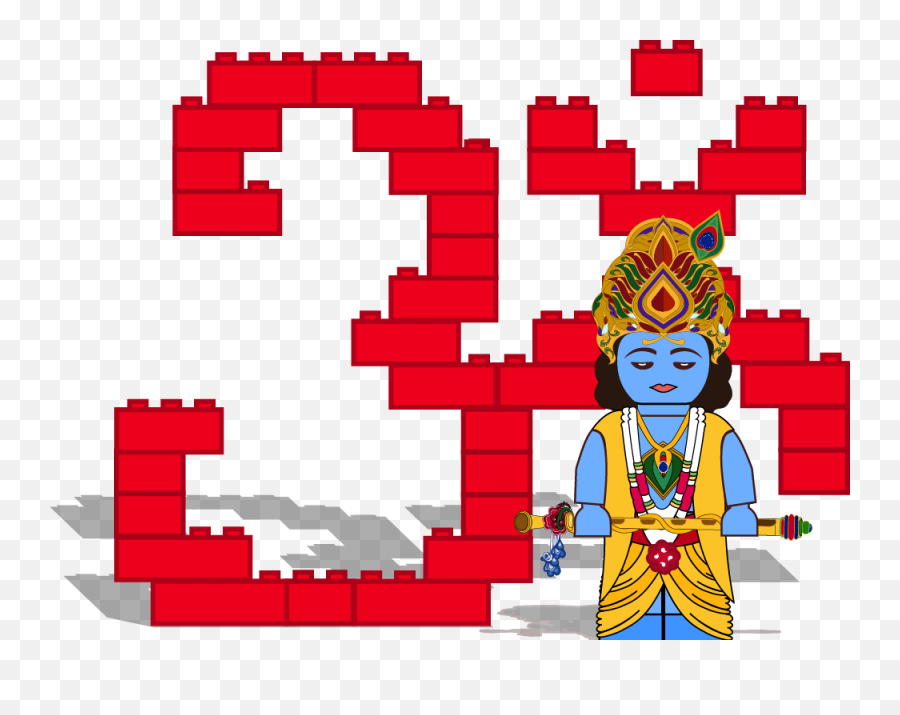 Graphic Lego Krishna Legos - Lego Krishna Png,Legos Png