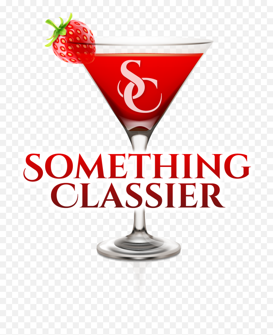 Sc Logo Png Transparent Background U2013 Something Classier Llc - Classic Cocktail,Strawberries Transparent Background
