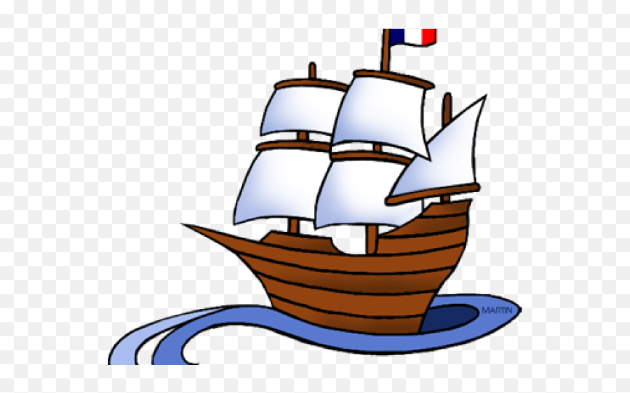 Christopher Columbus Ships Clip Art Png - Columbus Ship Clipart,Boat Clipart Png