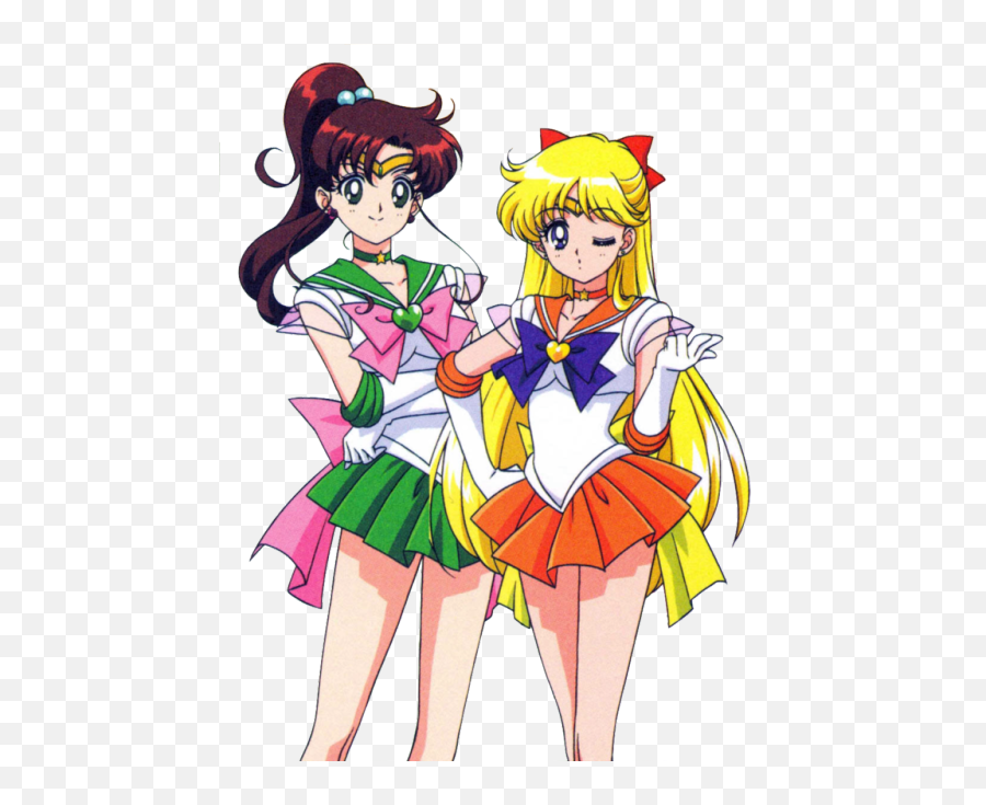 Sailor Venus Png - Super Sailor Jupiter U0026 Super Sailor Venus Sailor Jupiter And Sailor Venus,Jupiter Transparent Background