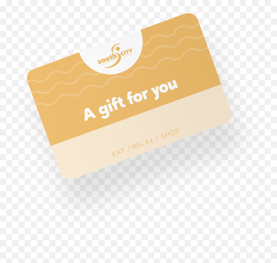Gift Cards South City - Horizontal Png,Gift Cards Png