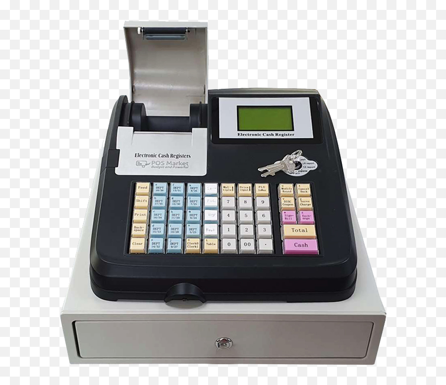 Electronic Cash Register Pos System - Cash Register Pos Machine Png,Cash Register Png