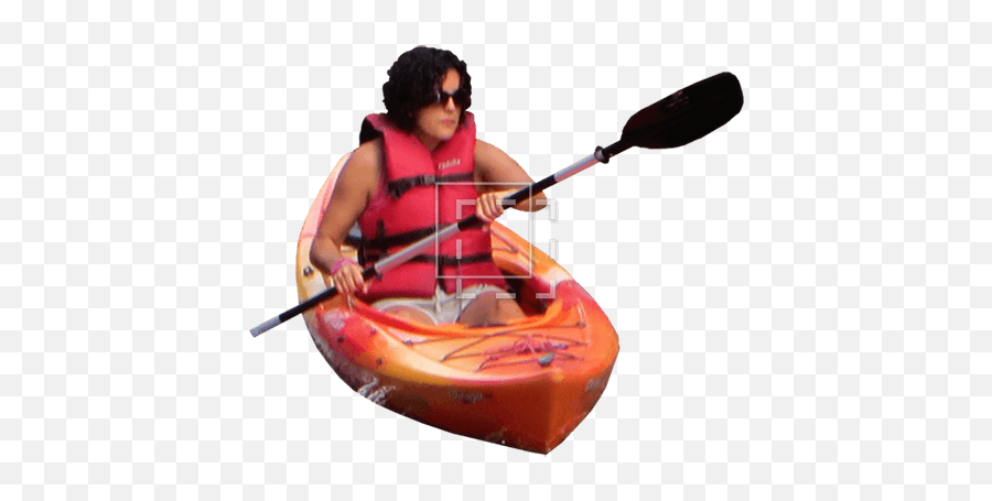Woman In Kayak - Kayak No Background Png,Kayak Png