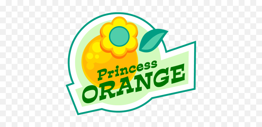 Princess Orange Official Logo One Of Daisyu0027s Sponsors Which - Super Mario Kart Princess Daisy Png,Super Mario Party Logo