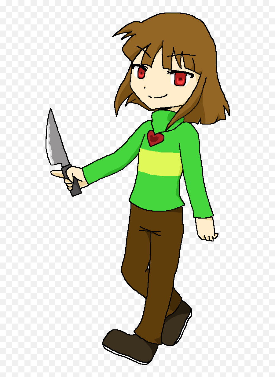 Chara Undertale Fan Art Bing Images - Draw Chara From Undertale Png,Chara Transparent