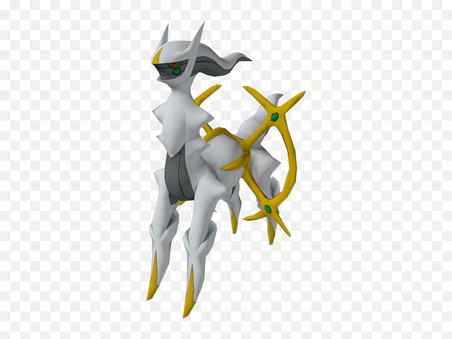 Wii - Pokémon Battle Revolution 493 Arceus The Models Dragon Png,Arceus Png