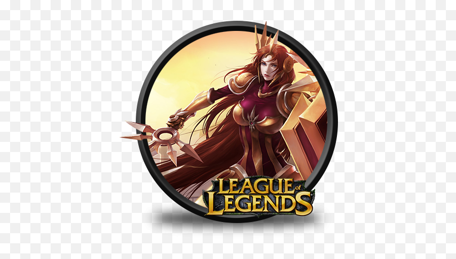 Legends Leona Icon Png Clipart - Leona Leage Of Legend,Diablo 3 Desktop Icon