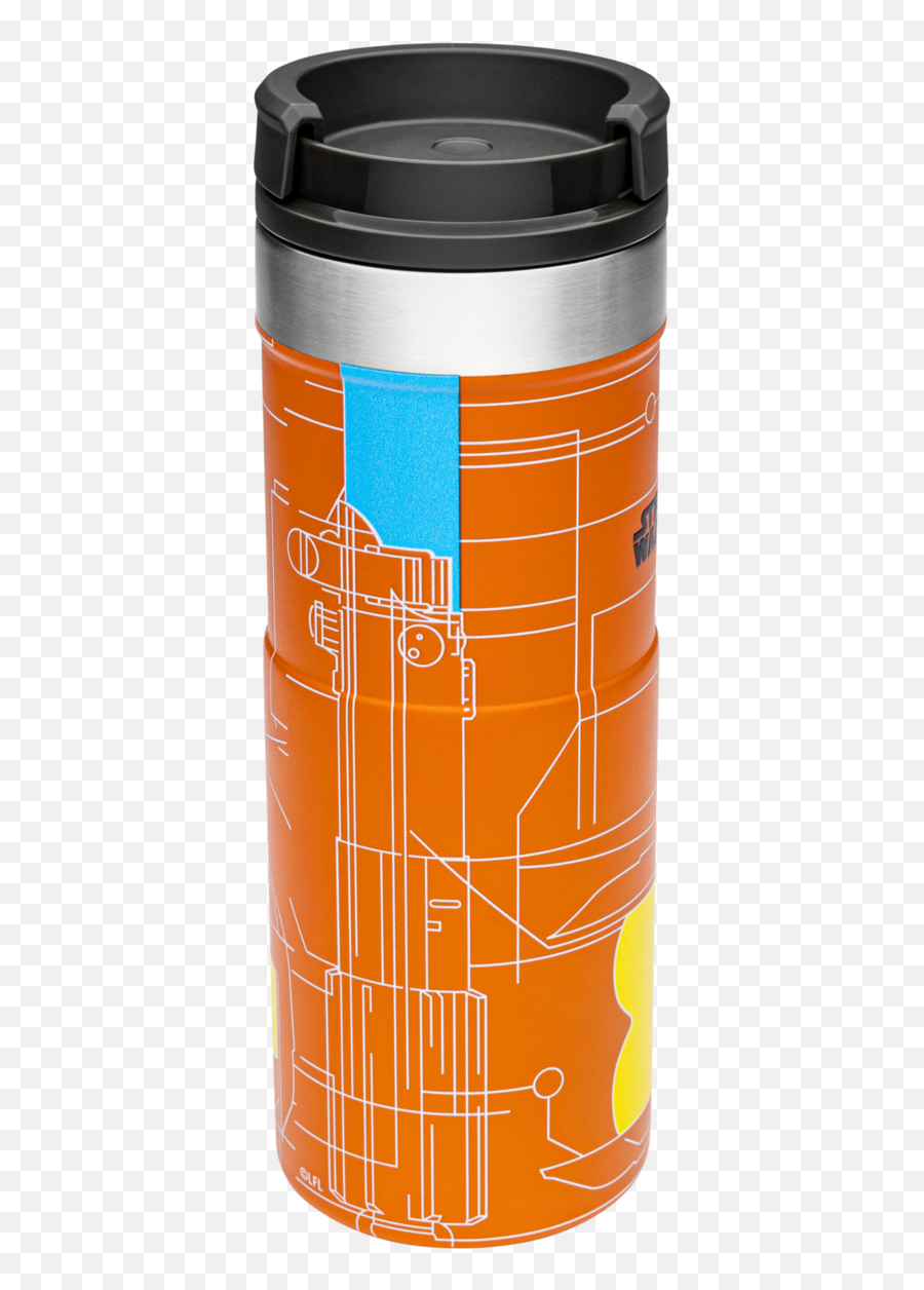 Luke Skywalker Rebel Pilot Neverleak Mug 16 Oz - Cylinder Png,Luke Skywalker Icon