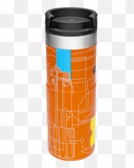 Luke Skywalker Rebel Pilot Neverleak Mug 16 Oz - Cylinder png