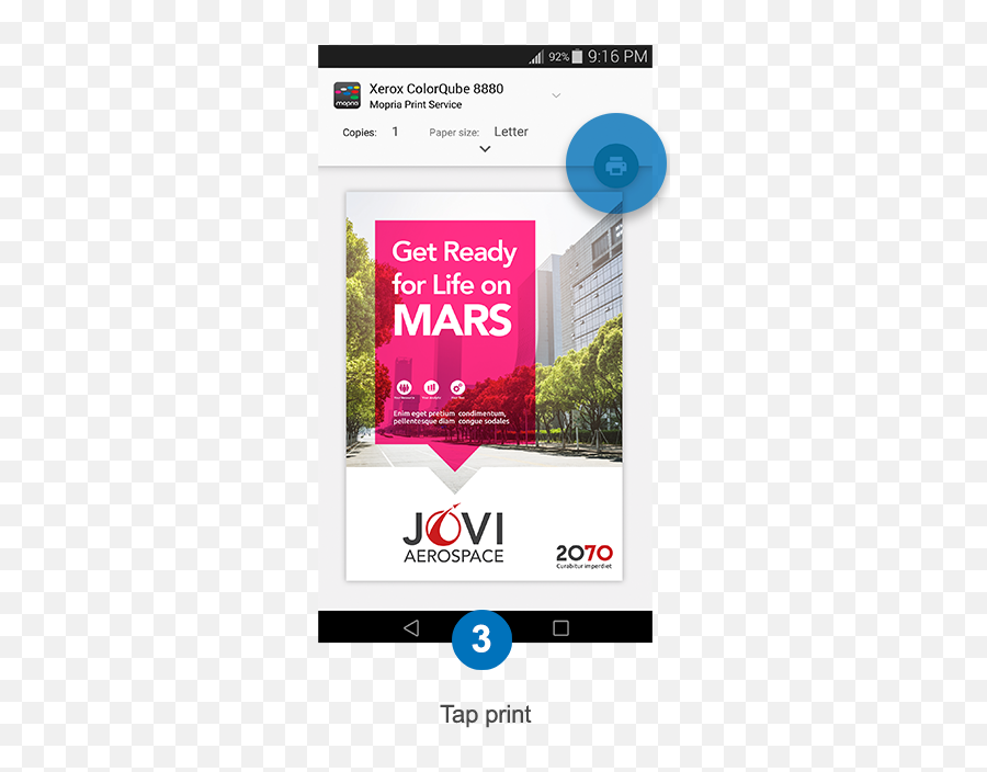 Print From Android - Vertical Png,Google Chrome Print Icon