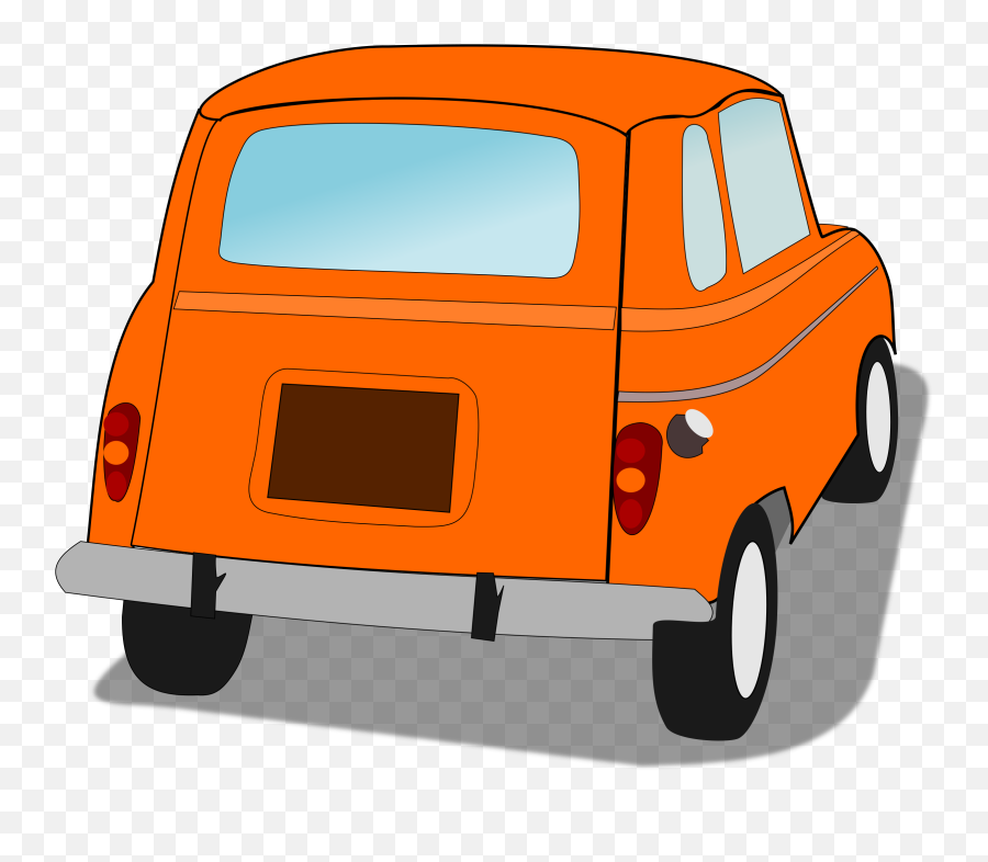 Library Of Rear View Car Png - Back Of Car Clipart,Back Of Car Png