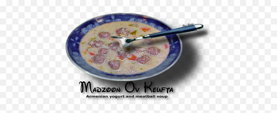 Thearmeniankitchencom U0027luckyu0027 Meatball And Madzoon - Asian Soups Png,Meatball Png