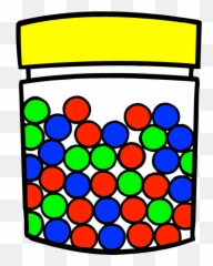 Jar Clipart Marble Transparent Free For Download - Probability Jar Of Marbles Png,Marbles Png