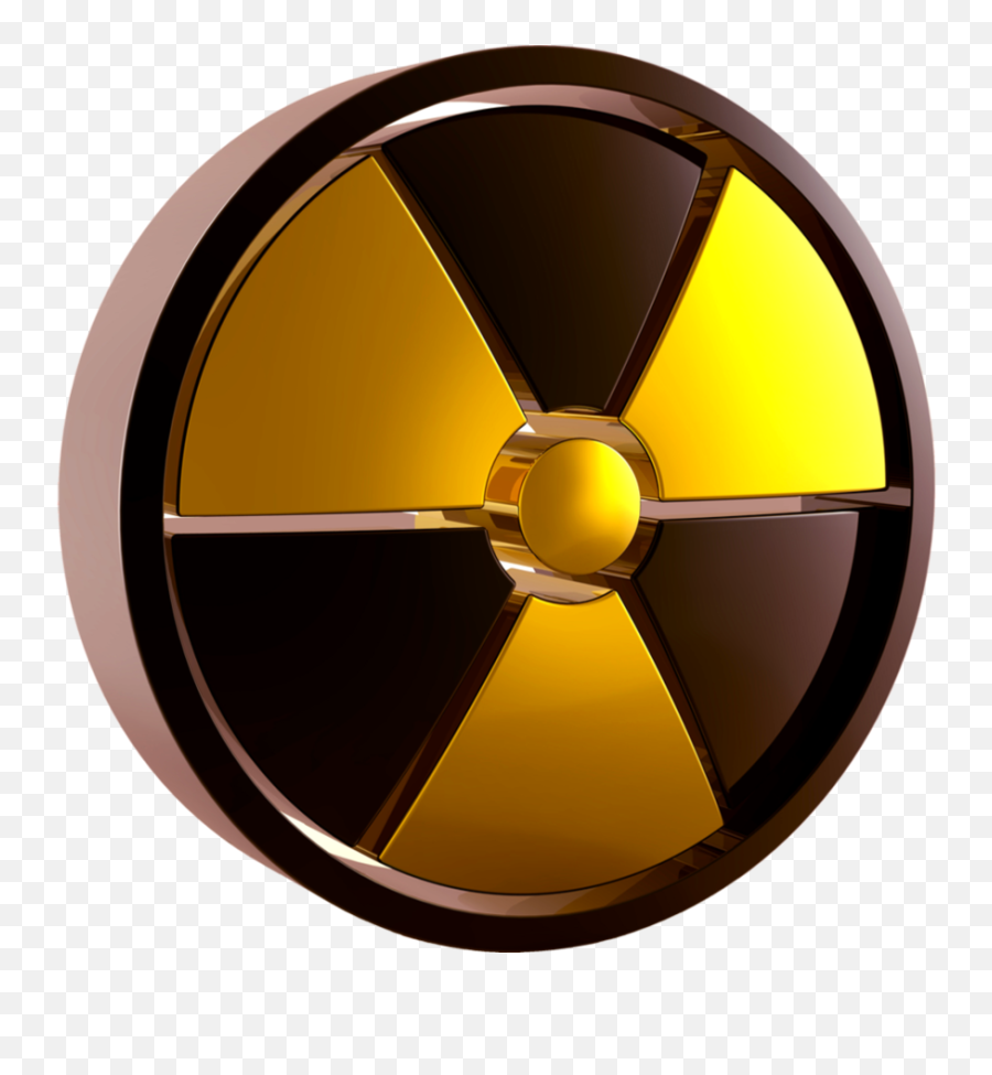 Radiation Png - Radioactive Symbol 3d,Radiation Symbol Icon