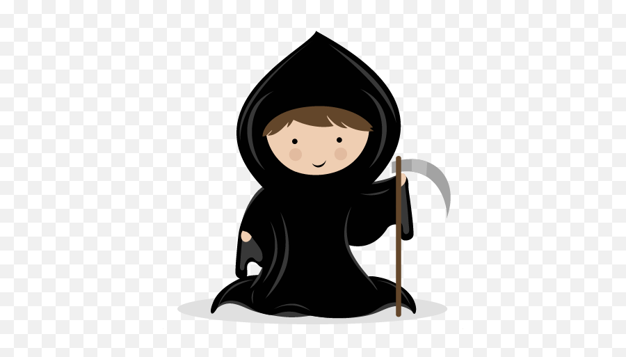 Grim Reaper Png Clipart - Clip Art Library Cute Grim Reaper Clipart,Grim Reaper Png