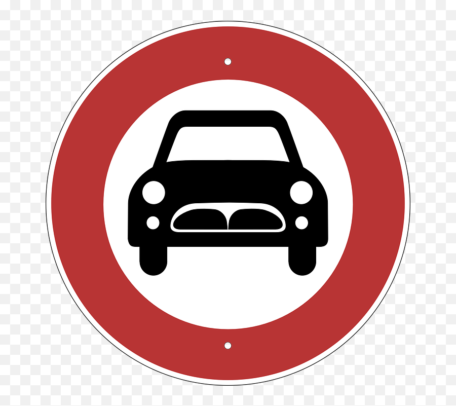Free Photo Traffic Road Sign Restriction Prohibition Symbol - Can T Drive A Car Png,Prohibition Icon