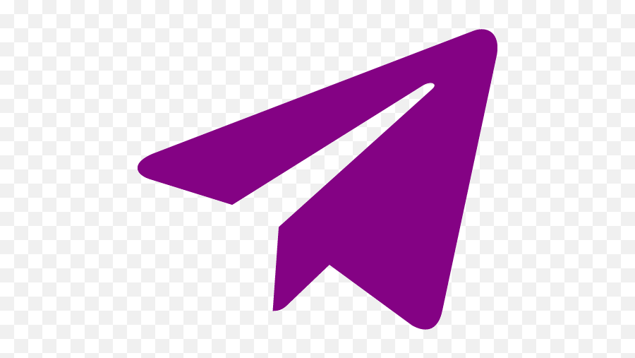 Purple Telegram Icon - Free Purple Social Icons Blue Telegram Logo Png,Write Message Icon
