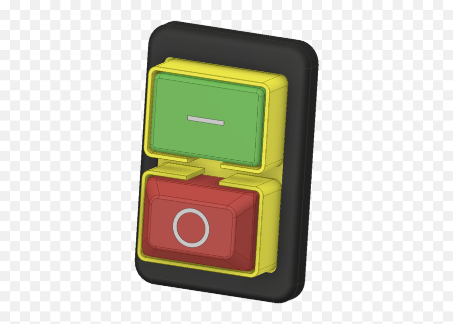 Switch Kjd178 3d Cad Model Library Grabcad - Portable Png,Switch Button Icon