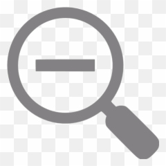 Gray Zoom Out Icon - Free gray icons Zoom In Out Icon Png