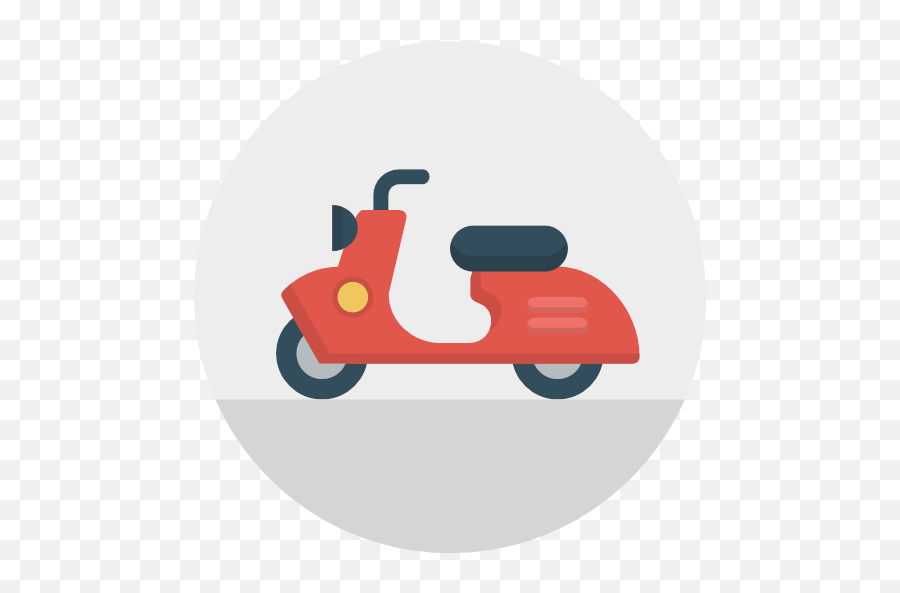 Motorbike Scooter Transport Travel Vespa Icon - Ballicons 2 Free Png,Icon Motorcycle