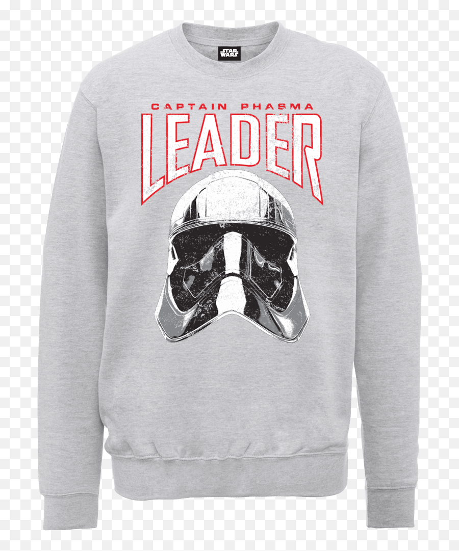 Star Wars The Last Jedi Captain Phasma Menu0027s Grey Sweatshirt Png
