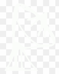 White Antenna Icon - Free white icons Language png