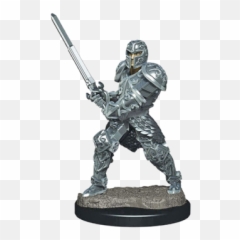 Starfinder Battles Deepcuts Unpainted Miniatures Kasatha - Dnd Human Male Fighter png