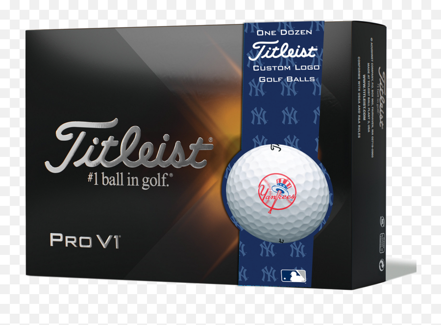 New York Yankees Pro V1 Golf Balls Png Aim Icon