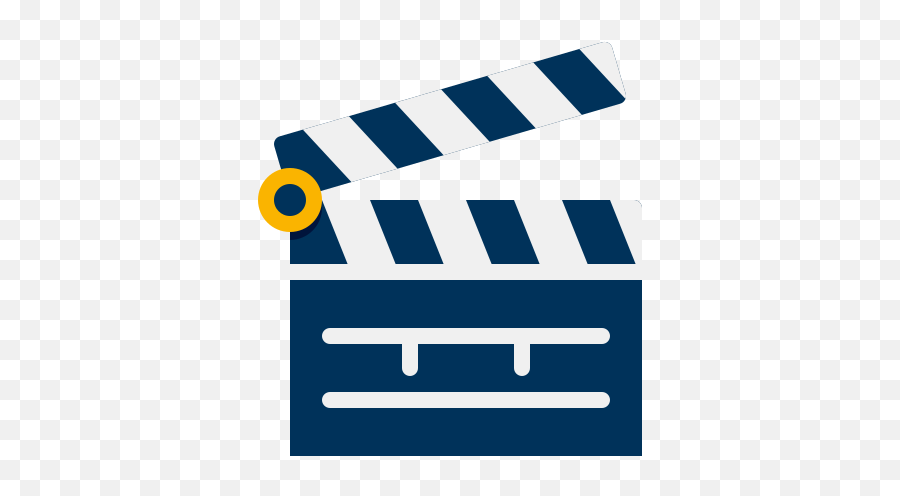 Clapper - Free Cinema Icons Horizontal Png,Movie Clapper Icon
