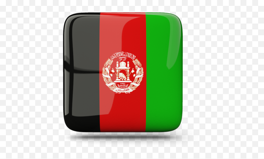 Glossy Square Icon Illustration Of Flag Afghanistan - Afghanistan Flag Square Png,Download Icon Bb