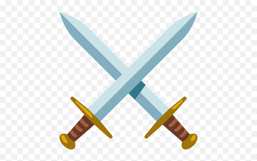 Crossed Swords Emoji - Sword Discord Emoji Png,French Knight Icon