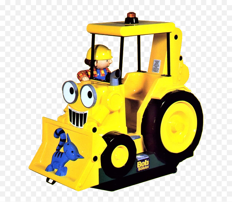 The Builder Scoop Digger Kiddie Ride - Bob The Builder Digger Png,Bob The Builder Png