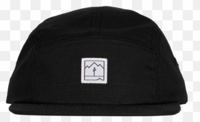 Landmark Camp Hat Black - Unisex png