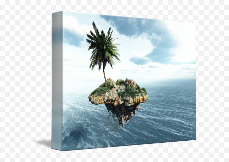 Floating Island By Ibex Anubis - Attalea Speciosa Png,Floating Island Png