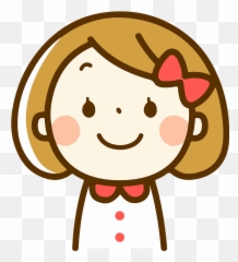 Child Girl Clipart - Talking Gif Png Transparent