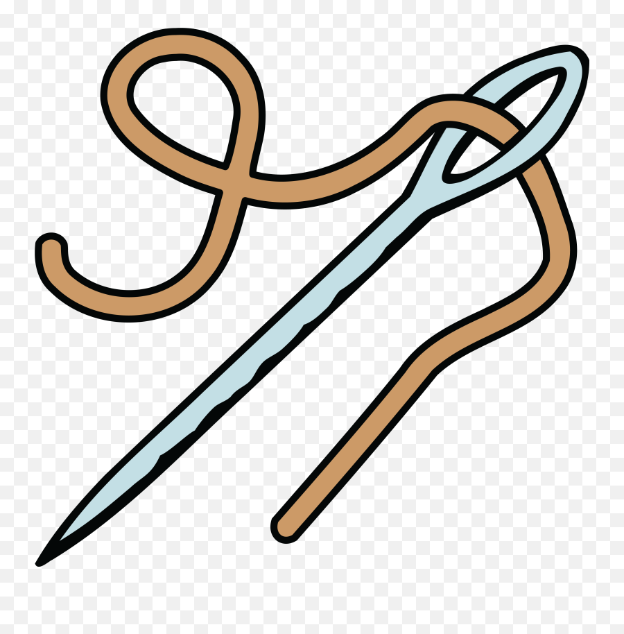 Free Clipart Of A Needle And Thread - Needle Clipart Png,Needle And Thread Png