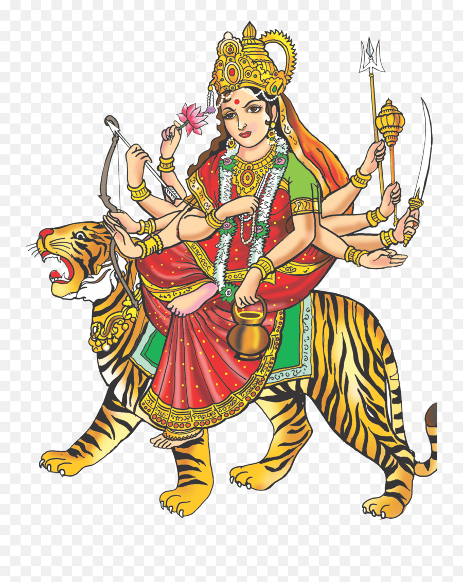 Goddess Navdurga Png Images - Navdurga Png,Goddess Png