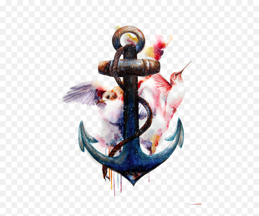 Anchor Png Image With Transparent Background Arts - Hummingbird Anchor Tattoo,Anchor Png