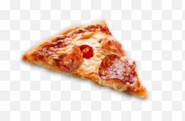 Download Hd Italian Pizza Slice Of A Pepperoni In - Pizza Ham And Cheese Slice Png,Pepperoni Pizza Png