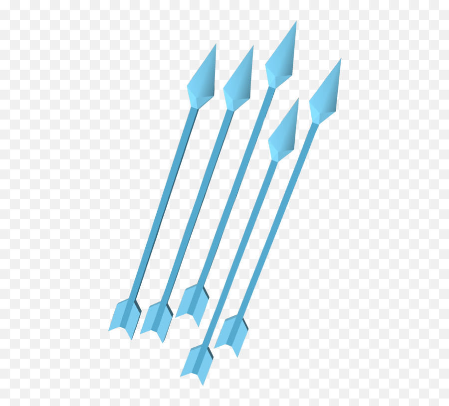 Ice Arrows - The Runescape Wiki Blue Bow Arrow Png,Arrows Images Png