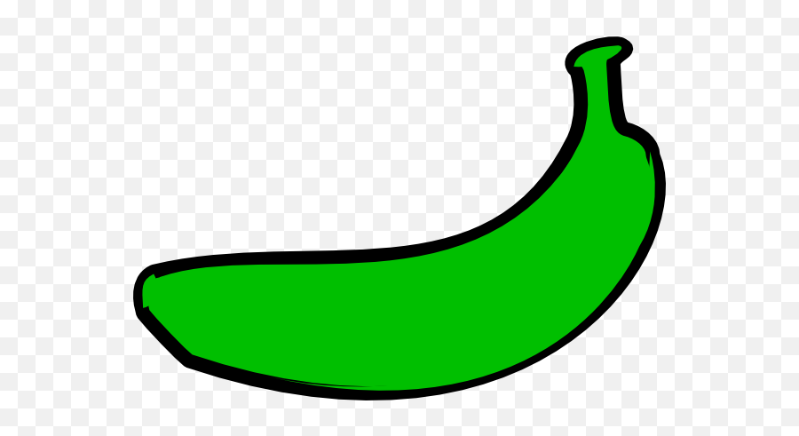 How To Set Use Green Banana Clipart - Green Banana Clipart Png,Banana Clipart Png