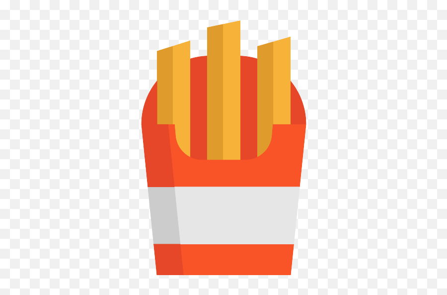 French Fries Png Icon 17 - Png Repo Free Png Icons Junk Food Flat Png,French Fries Png