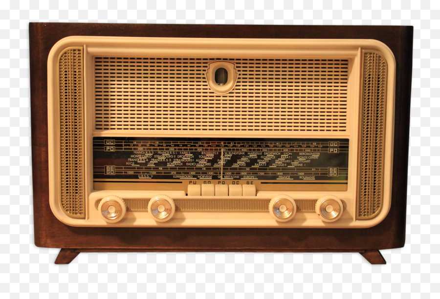 Vintage Radio Station Bluetooth Ducretet - Thomson 58 Cf Selency Electronics Png,Old Radio Png